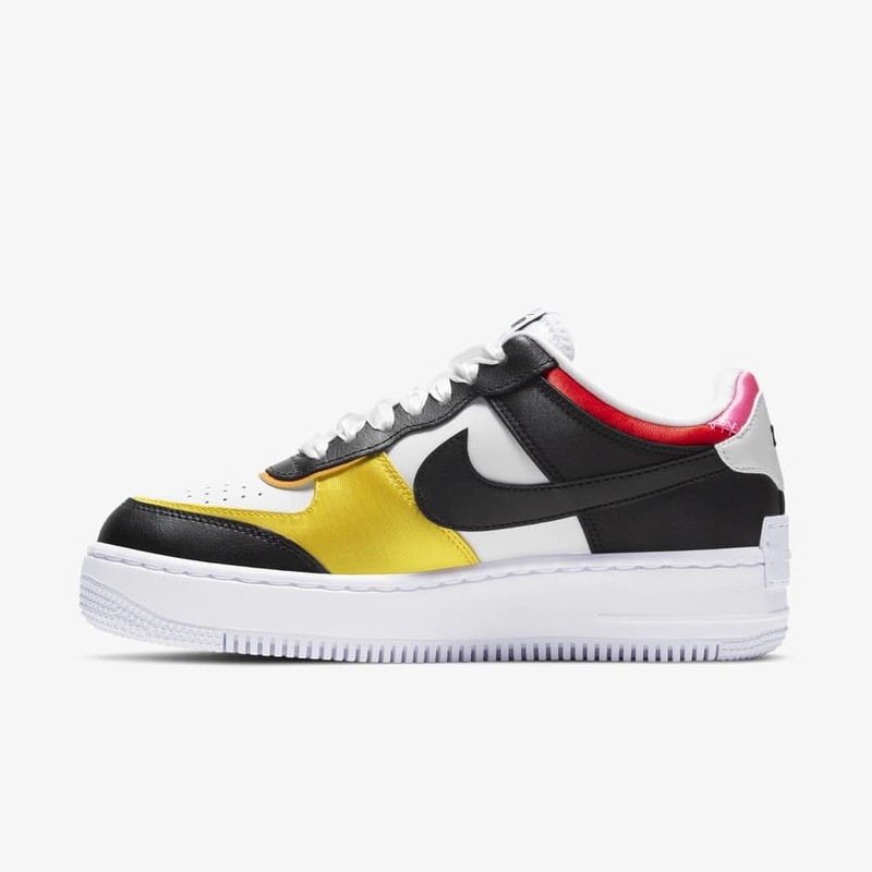 Nike air force 1 cheap black multicolor